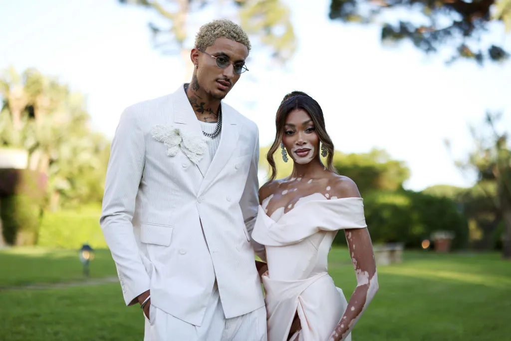 Kyle Kuzma and Winnie Harlow 