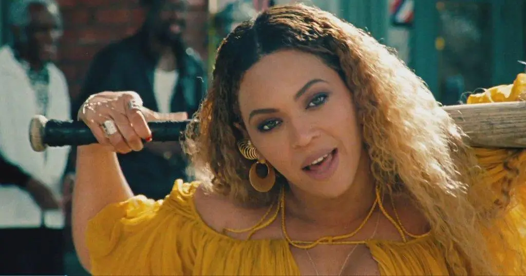 Beyonce in a historic Louisiana setting during Lemonade.