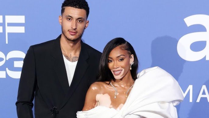 Kyle Kuzma and Winnie Harlow