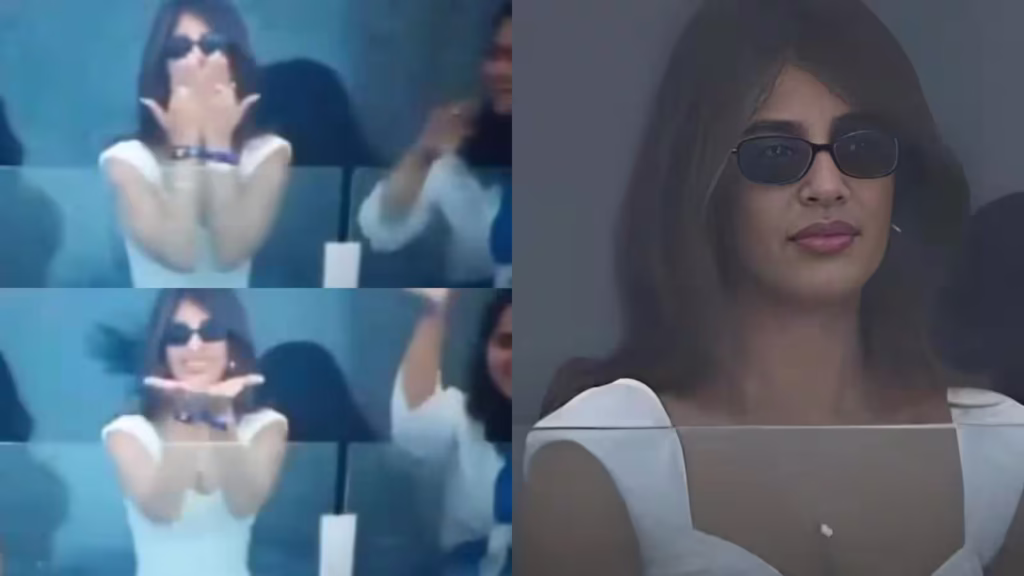 Screenshots of social media reactions to Hardik Pandya and Jasmin Walia’s dating rumors after IND-PAK match