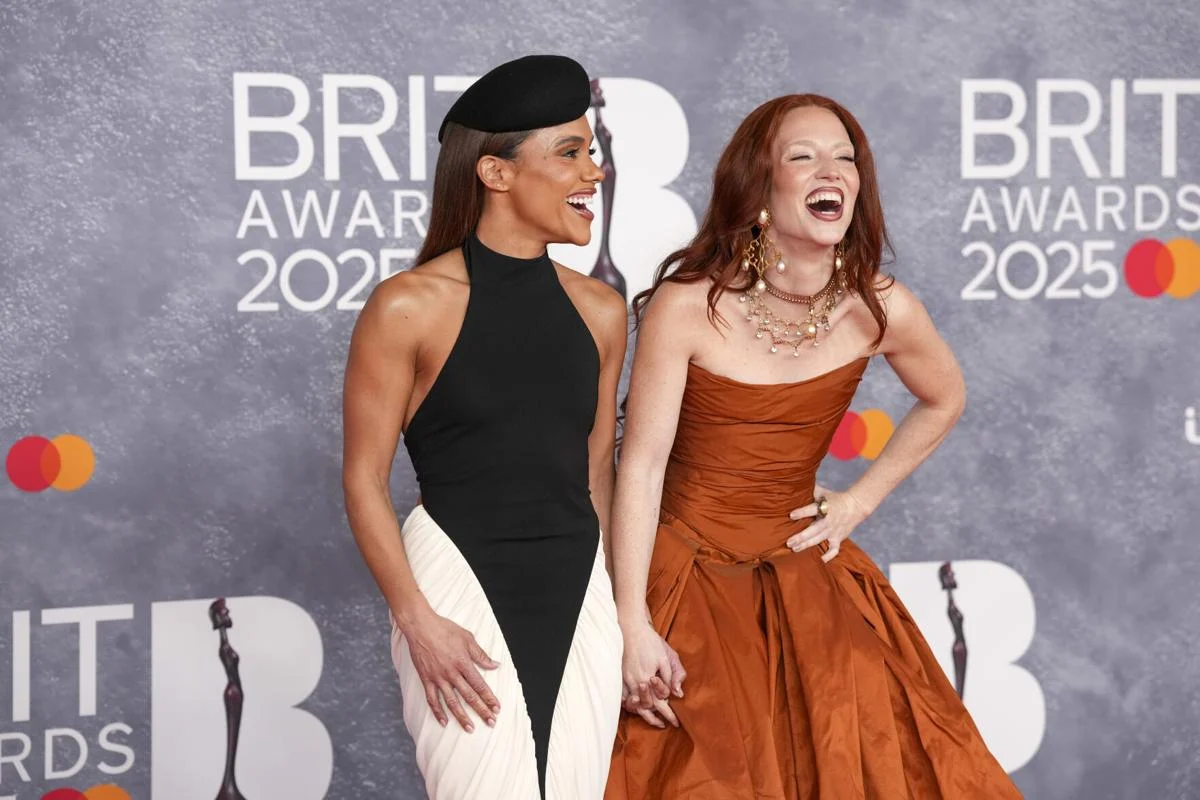Brit Awards Winners 2025 red carpet 
