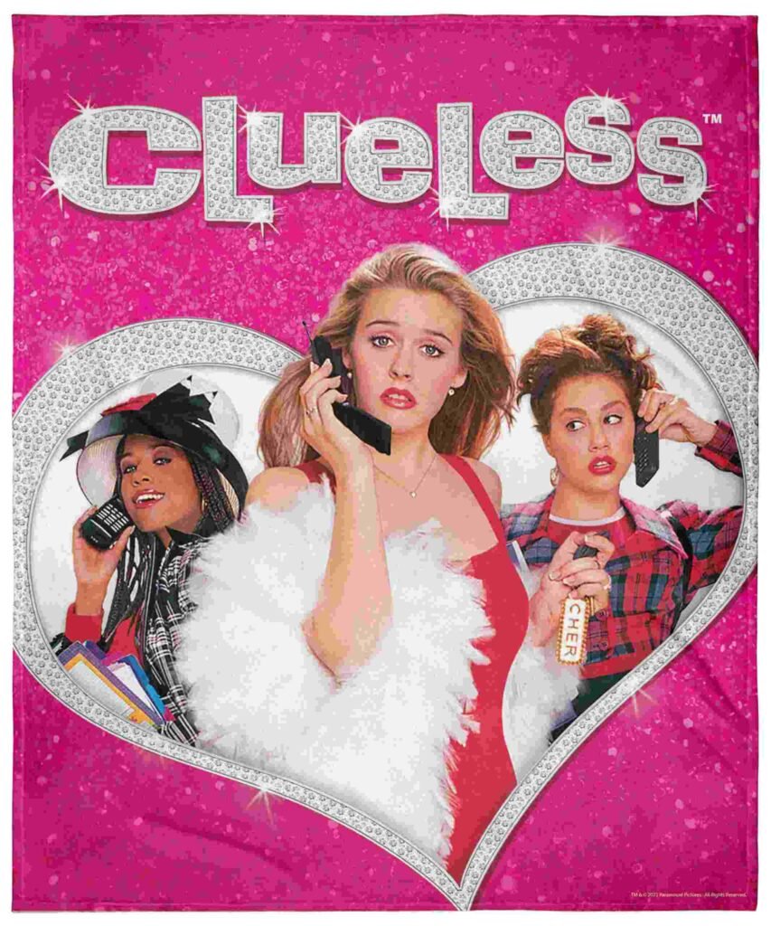 Original Clueless movie poster and Clueless The Musical poster side by side