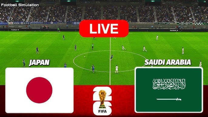 A comparison chart of past Saudi Arabia vs Japan match results, showing wins and losses.