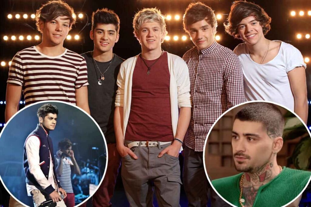 Zayn Malik in a thoughtful moment, looking back on his career.
