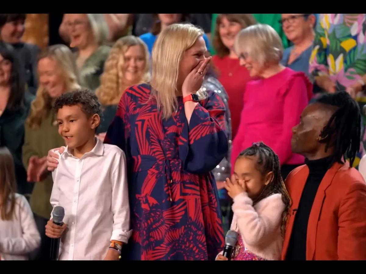 Ravi Adelekan and Ravi’s Dream Team emotional BGT 2025 performance
