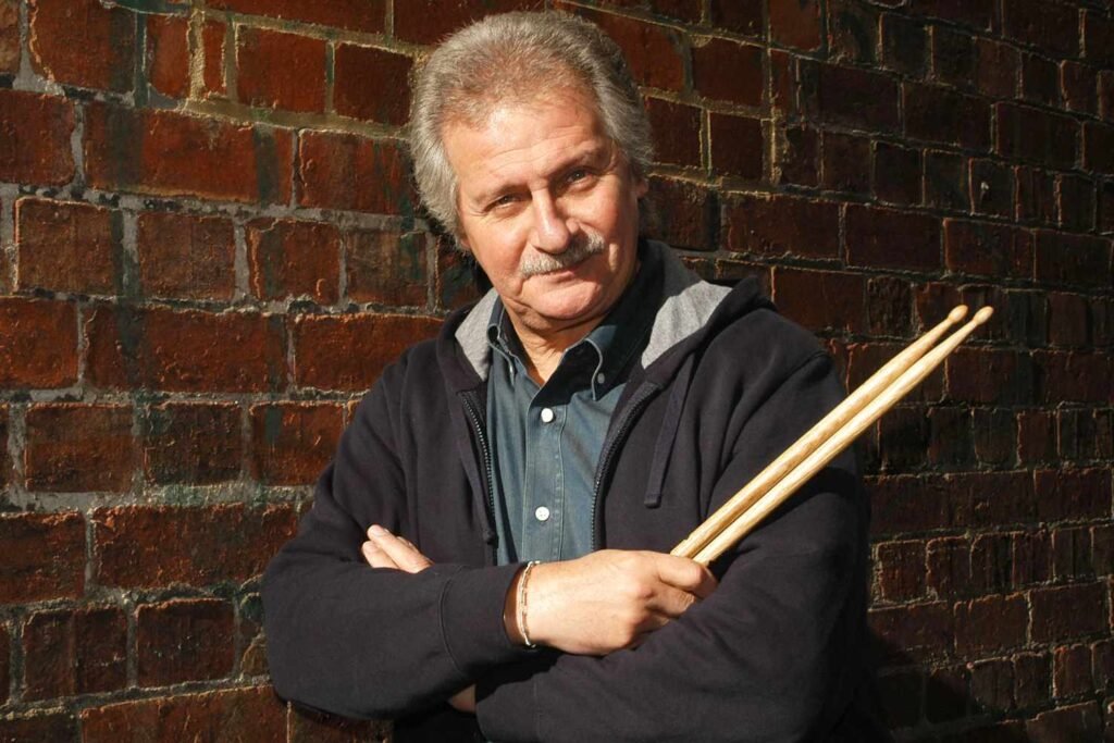 Pete Best photographed alone shortly after leaving The Beatles.