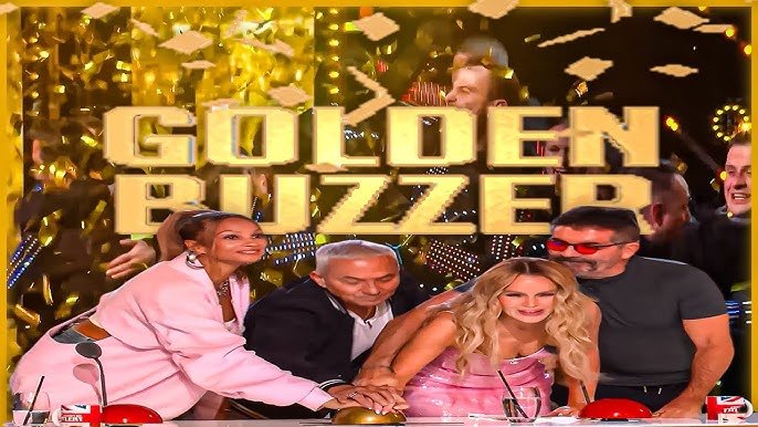 BGT 2025 judges sharing a golden buzzer moment
