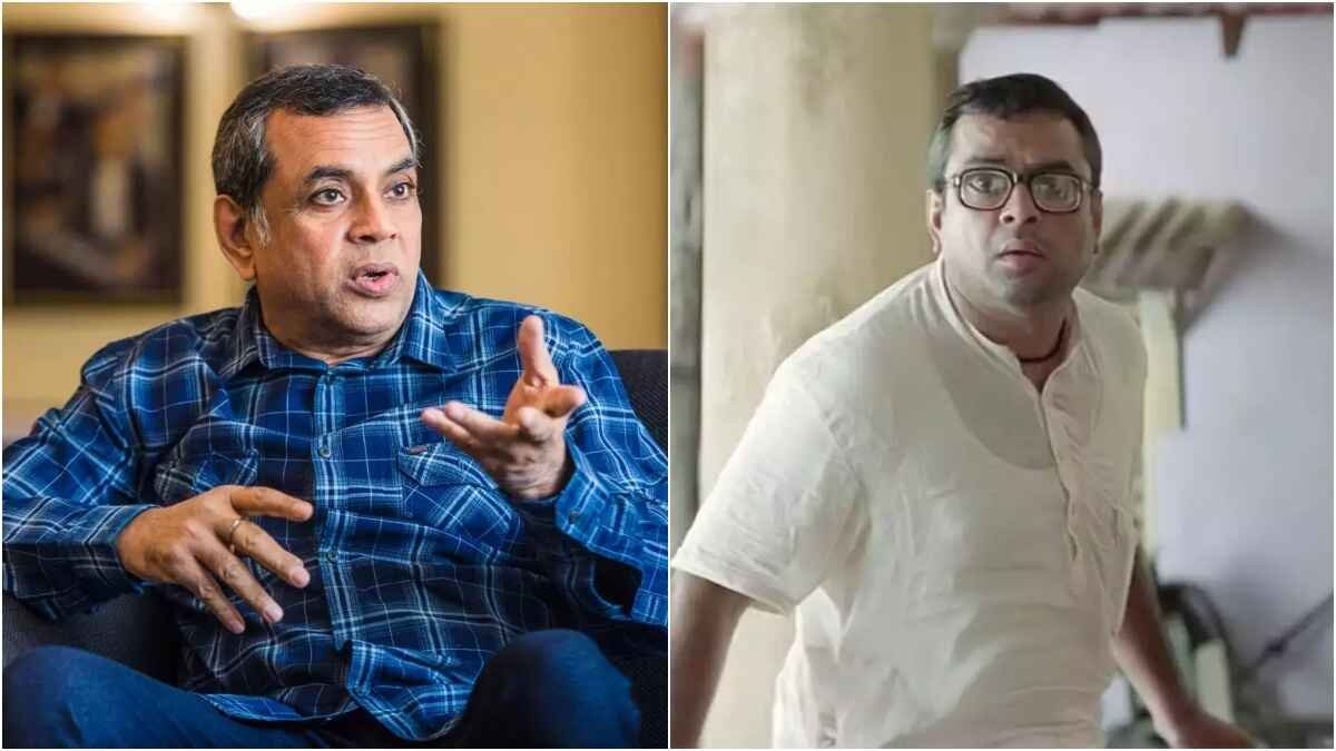 Hera Pheri 3 character Baburao with round glasses and funny expression