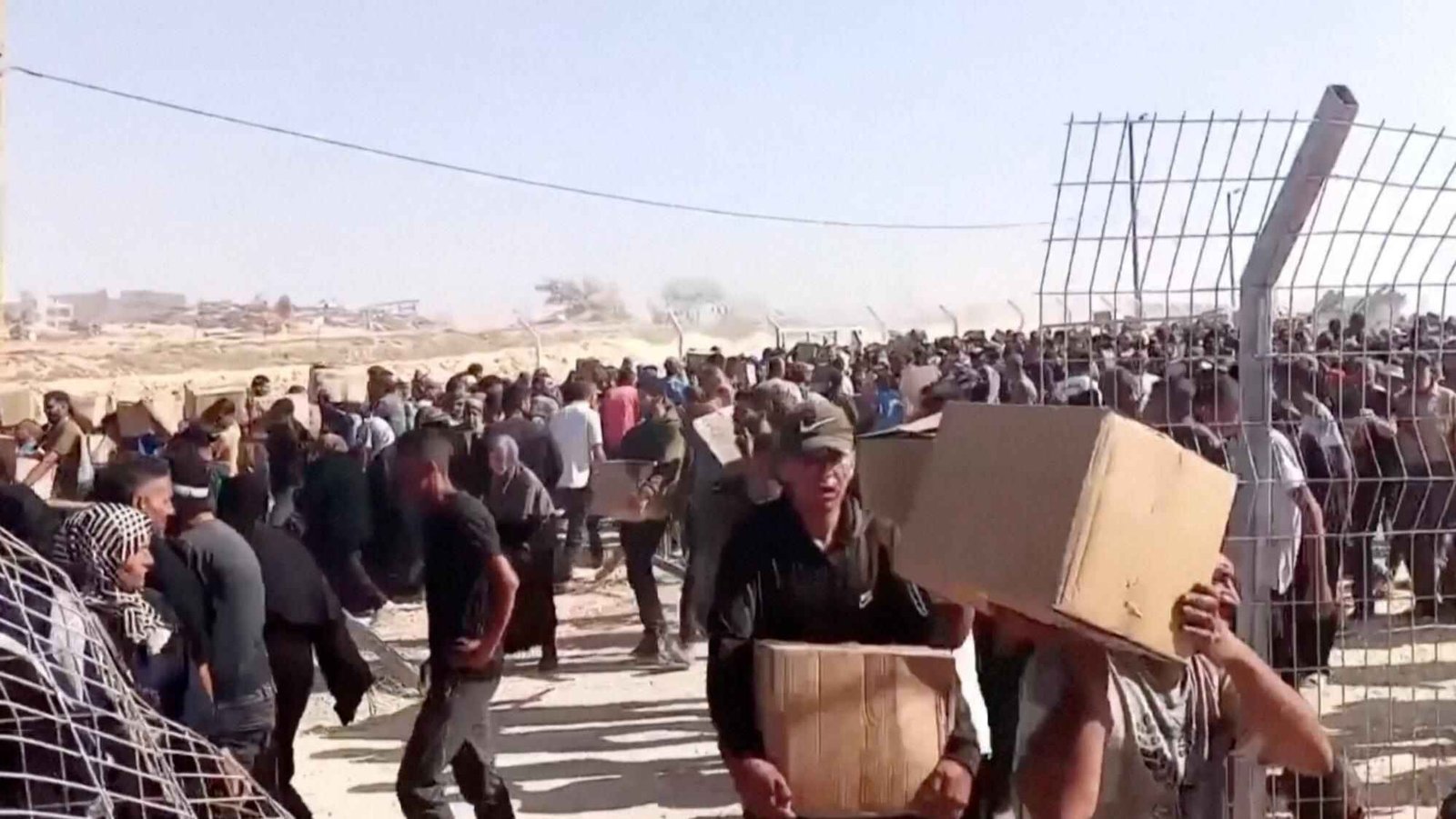Criticism grows over the political role of the Gaza aid site in humanitarian efforts.