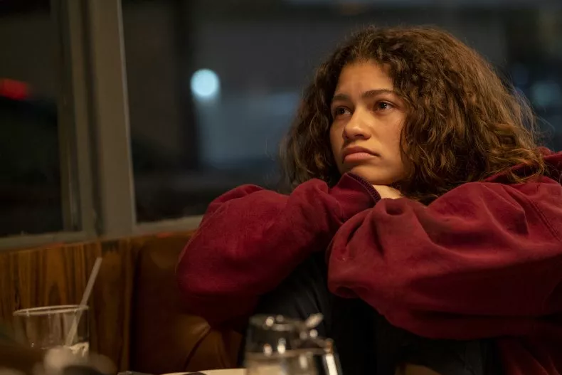 Rue confronting her reality in Euphoria, one of the best TV shows for teens