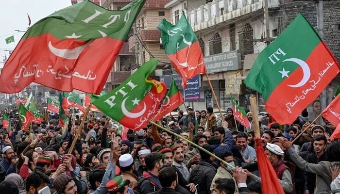 Young PTI supporters rally for change in PTI upcoming protest